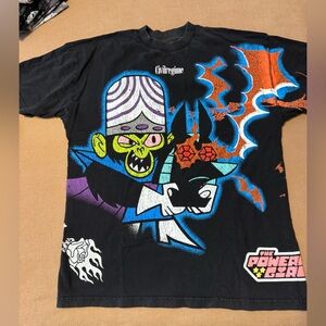 Mojo Jojo American Classic Oversized Tee in Vintage Black